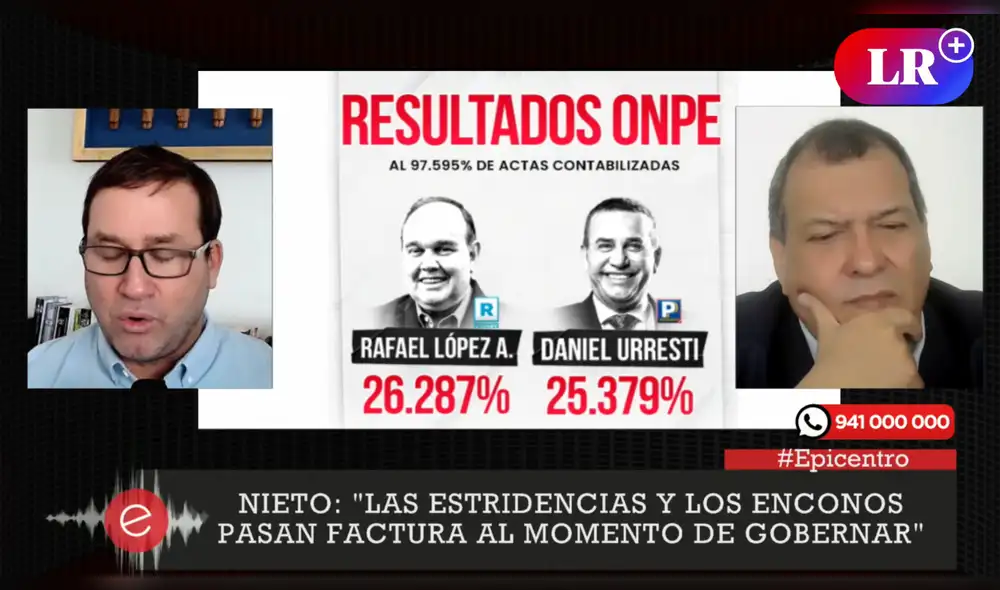 René Gastelumendi y Jorge Nieto en "Grado 5". Foto: captura de YouTube. René Gastelumendi y Jorge Nieto en "Grado 5". Foto: captura de YouTube.