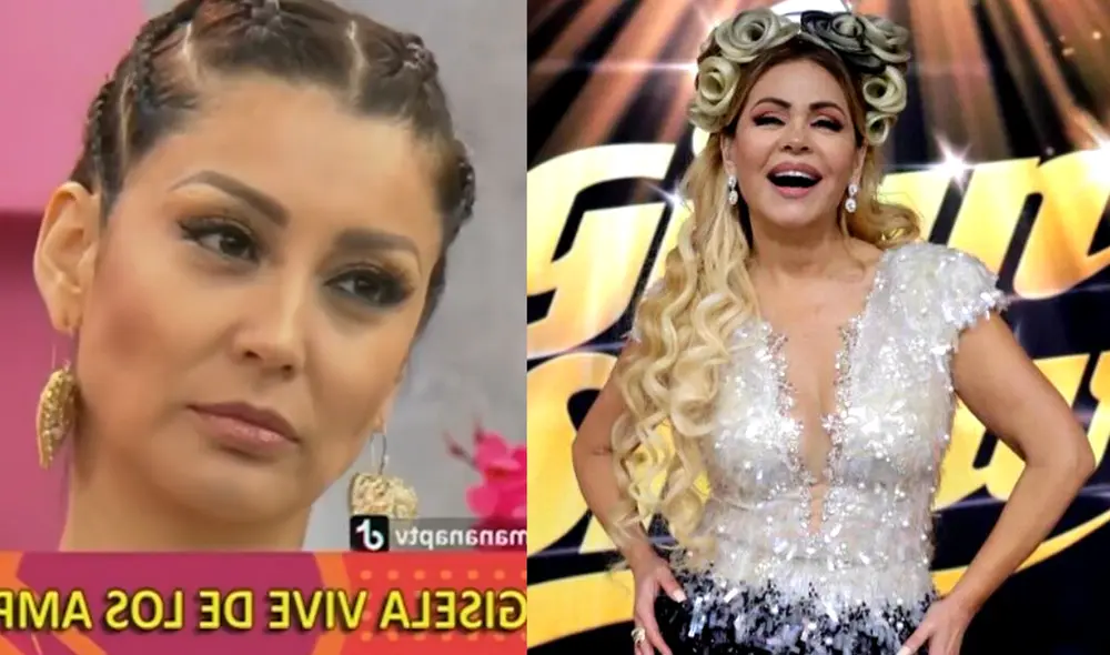 Karla Tarazona recuerda un momento incómodo con Gisela Varlcárcel. Foto: composición LR/ captura de Panamericana/ @giselavalcárcel/Instagram