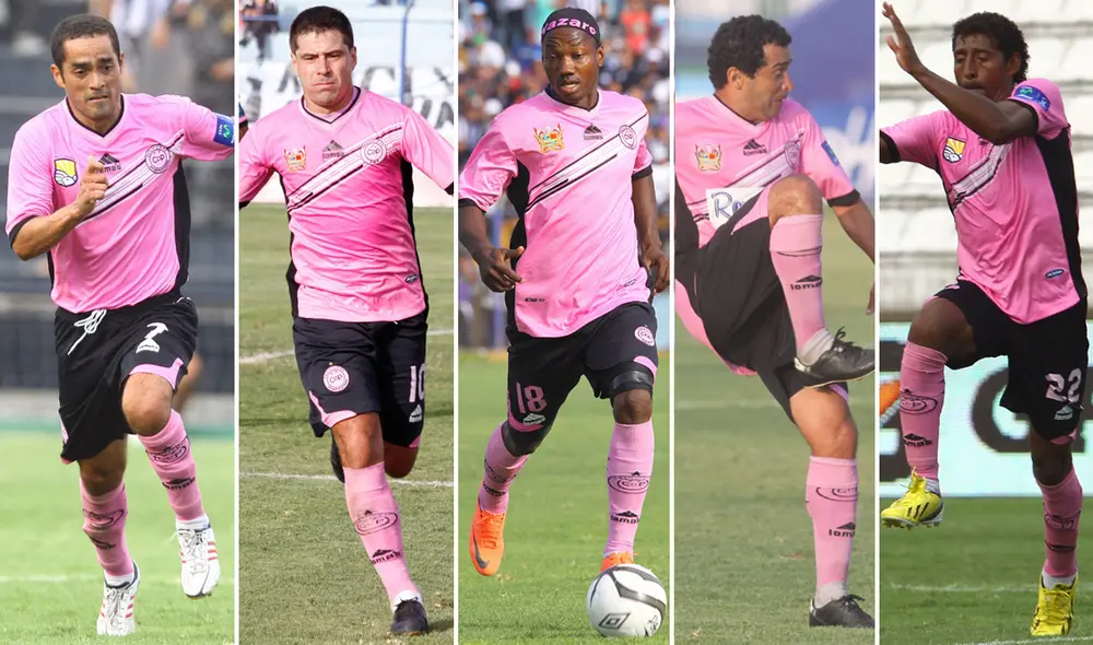 Varios jugadores del plantel 2013 de Pacífico FC superaban los 35 años. Foto: composición LR/GLR