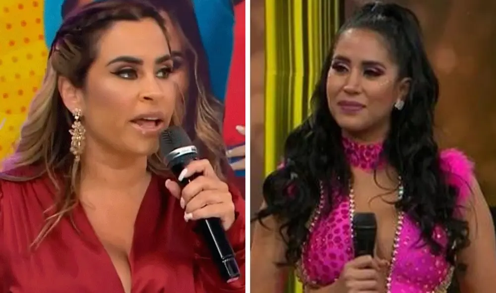 Ethel Pozo y Melissa Paredes fueron compañeras en "América hoy".