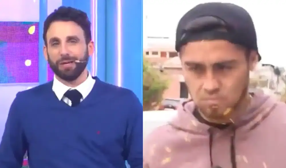 Rodrigo González cuadra al 'Gato' Cuba. Foto: captura de Willax TV