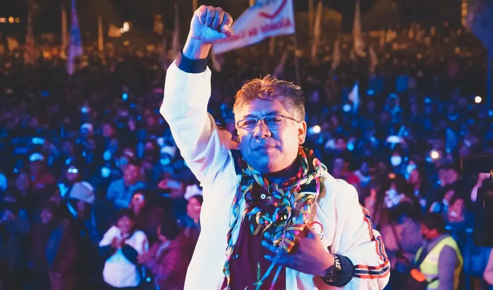 Candidato Werner Salcedo de Somos Perú. Foto: Redes Sociales SP Candidato Werner Salcedo de Somos Perú. Foto: Redes Sociales SP