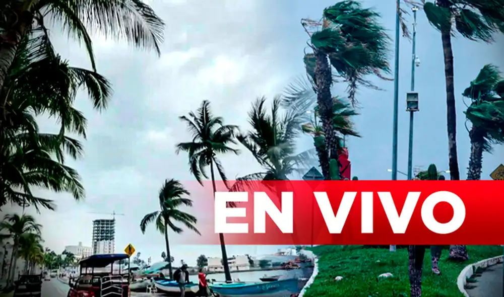 El huracán Orlene registra vientos máximos sostenidos de 140 kilómetros por hora (km/h) y rachas de 165 km/h. Foto: composición LR/AFP/EFE El huracán Orlene registra vientos máximos sostenidos de 140 kilómetros por hora (km/h) y rachas de 165 km/h. Foto: composición LR/AFP/EFE