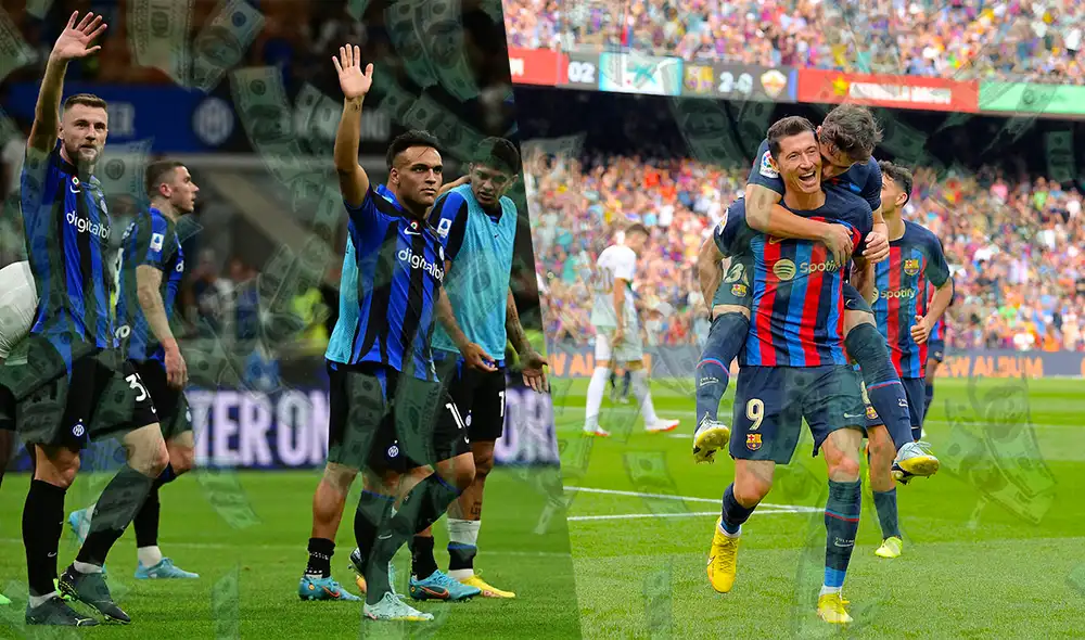 FC Barcelona vs. Inter de Milán: ¿cuánto pagan las casas de apuestas por el partido de Champions League? Foto: composición LR/AFP