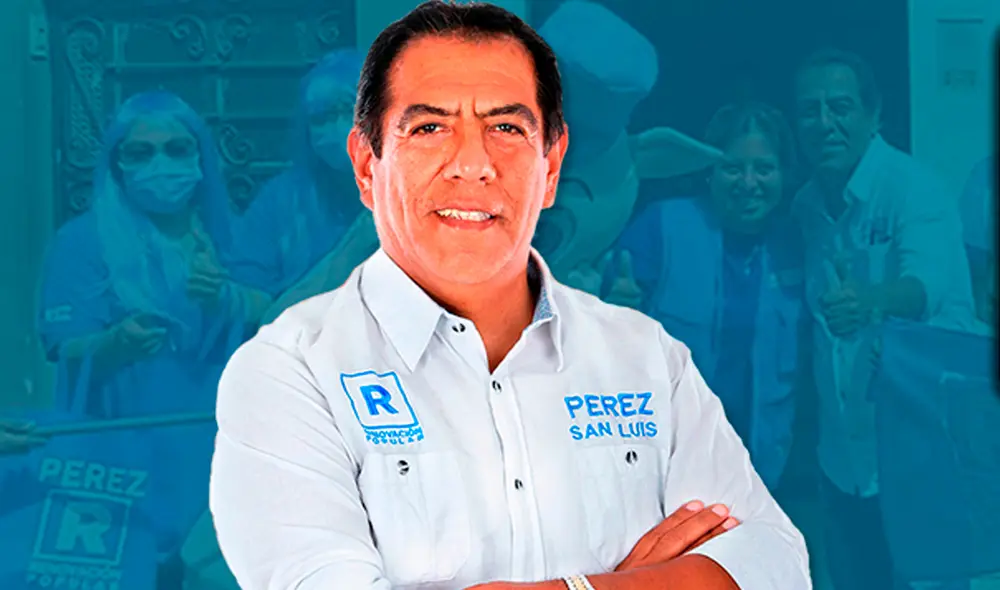 Ricardo Robert Pérez va ganando en San Luis en las Elecciones 2022. Foto: Facebook Ricardo Robert Pérez va ganando en San Luis en las Elecciones 2022. Foto: Facebook