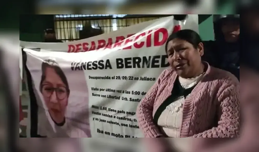 Concepción Miranda Mamani, es la madre de la joven desaparecida. Foto: Radio Pachamama