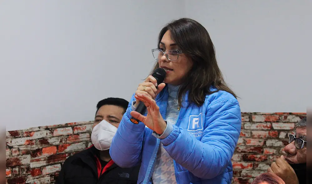 Cintia Loayza del partido Renovación Popular gana en las Elecciones Municipales 2022 para el distrito de Surquillo. Foto: Facebook/Cintia Loayza Cintia Loayza del partido Renovación Popular gana en las Elecciones Municipales 2022 para el distrito de Surquillo. Foto: Facebook/Cintia Loayza