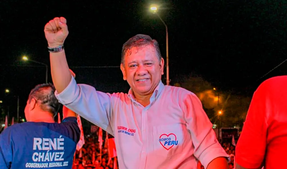 Vladimir Chong sería el virtual alcalde de Maynas, según cifras de la ONPE. Foto: Facebook Vladimir Chong