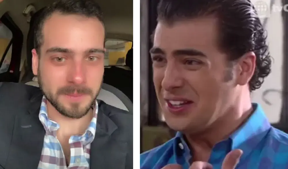 Emilio Noguerol interpretó a Santi Cross en “Al fondo hay sitio”. Foto: composición LR/captura Emilio Noguerol TikTok/captura América TV Emilio Noguerol interpretó a Santi Cross en “Al fondo hay sitio”. Foto: composición LR/captura Emilio Noguerol TikTok/captura América TV