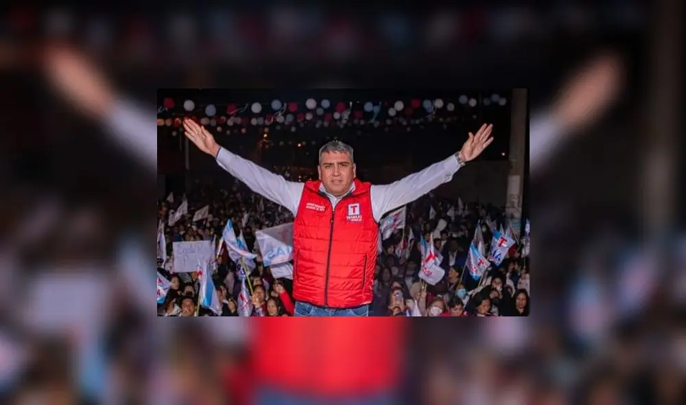 Exalcalde de Chao Javier Mendoza Torres, de Trabajo Más Trabajo, ganó la alcaldía de Virú con un 44,33%. Prensa Viru