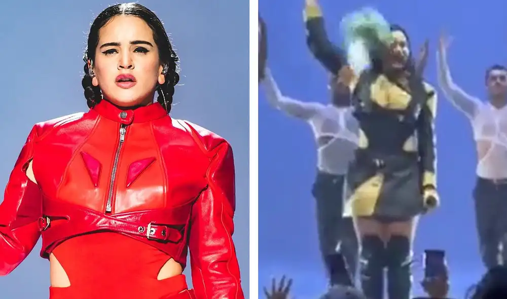 Rosalía realiza su gira "Motomami" durante los principales países del mundo. Foto: El País/Twitter fans Rosalía