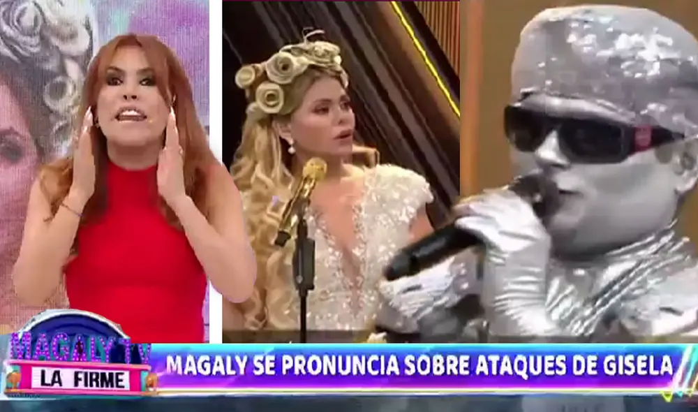 Magaly Medina refuta a Gisela Valcárcel. Foto: captura ATV