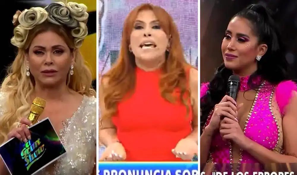 Magaly Medina fue dura con Gisela Valcárcel por el regreso de Melissa Paredes a "El gran show". Foto: captura ATV/captura América TV Magaly Medina fue dura con Gisela Valcárcel por el regreso de Melissa Paredes a "El gran show". Foto: captura ATV/captura América TV