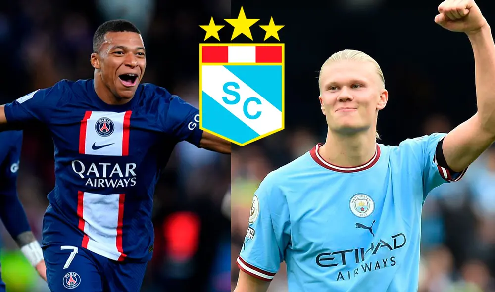 Mbappé y Haaland comparten ranking con un exjugador de Sporting Cristal. Foto: composición/PSG/EFE