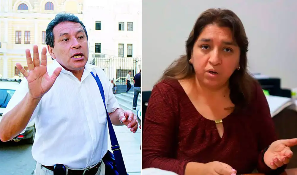 Germán Vásquez fue denunciado por fiscal Karim Ninaquispe. Foto: Composición La República / Carlos Romero