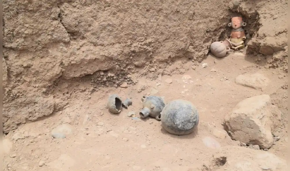 Pertenecen a la cultura Ychsma, sociedad asentada en los valles de Lurín y Chillón. Foto: MML