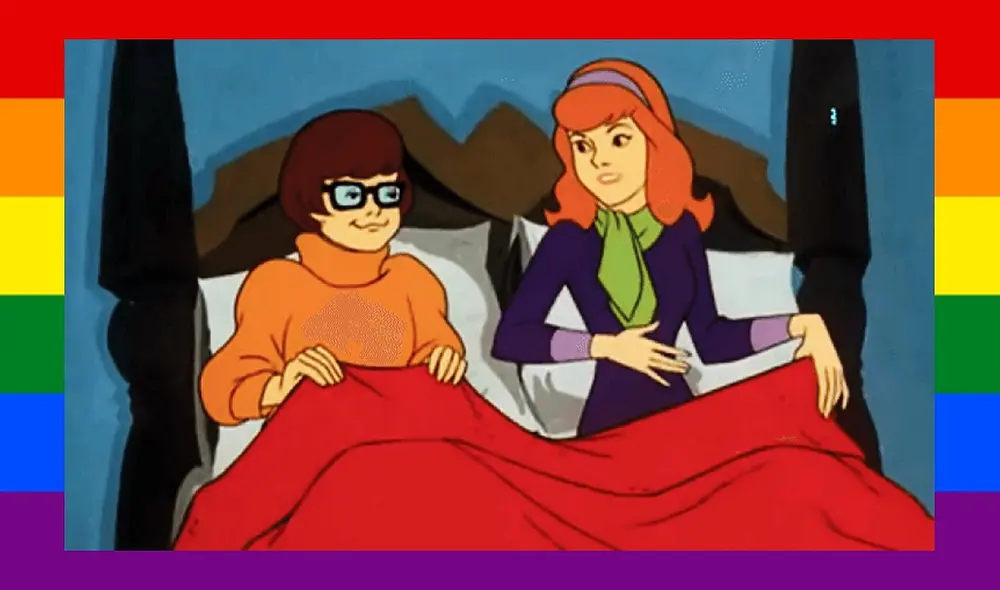 Fans de Scooby Doo tenían la sospecha de que Vilma estaba enamorada de Daphne y lo dejaban saber con fan arts. Foto: Out.com