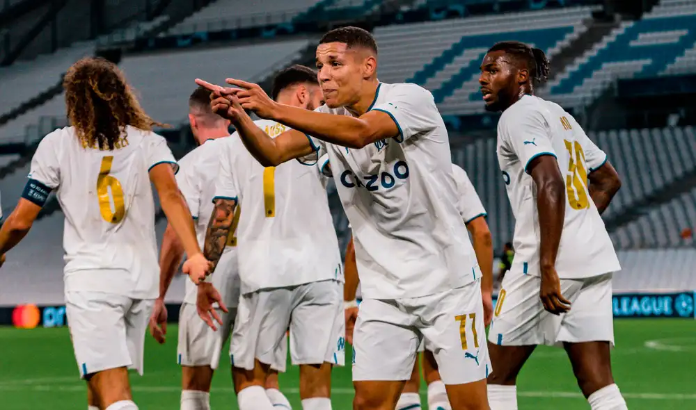 Marsella suma sus primeros tres puntos en el torneo. Foto: Marsella