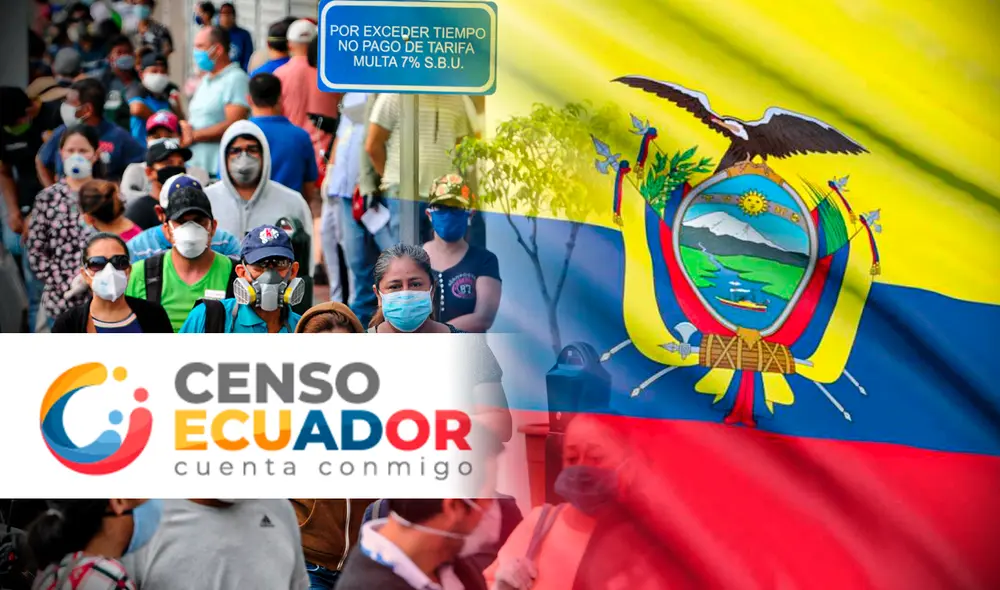 El proceso del Censo en Línea en Ecuador 2022 estará vigente durante todo octubre. Foto: composición LR/AFP/Censo Ecuador