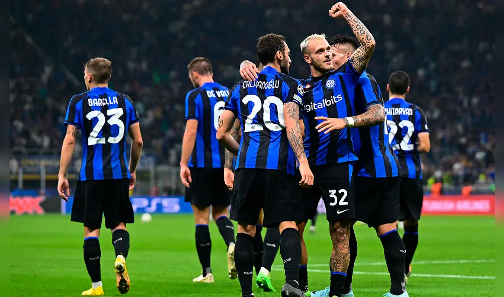 Barcelona perdió ante Inter en San Siro por el Grupo C de la Champions League. Foto: Inter