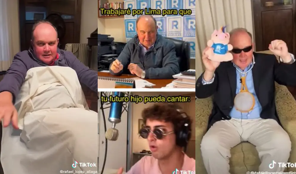 Rafael López Aliaga denunció una maniobra desde Cuba para bajarse su cuenta de Tiktok. "Ellos sí trabajan", expresó. Foto: captura/Tiktok Rafael López Aliaga. Rafael López Aliaga denunció una maniobra desde Cuba para bajarse su cuenta de Tiktok. "Ellos sí trabajan", expresó. Foto: captura/Tiktok Rafael López Aliaga.