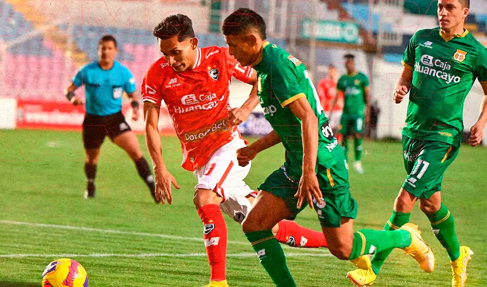 Cienciano vs. Sport Huancayo se miden en Cusco. Foto: Sport Huancayo.