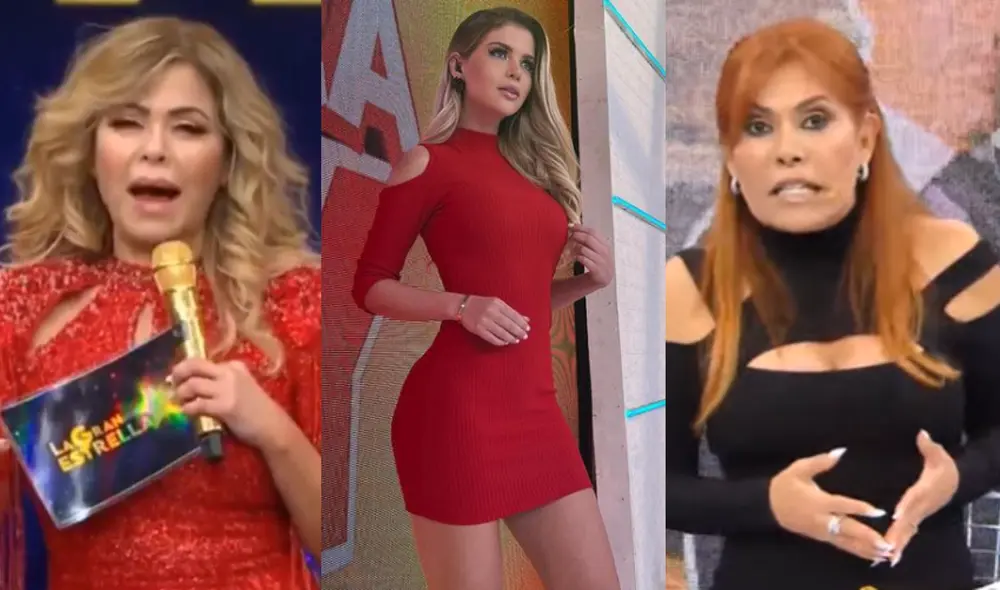 La conductora de "América hoy" no está pendiente de la pelea entre Magaly Medina y Gisela Valcárcel. Foto: composición LR/ captura de América TV y ATV/ Brunella Horna/ Instagram La conductora de "América hoy" no está pendiente de la pelea entre Magaly Medina y Gisela Valcárcel. Foto: composición LR/ captura de América TV y ATV/ Brunella Horna/ Instagram