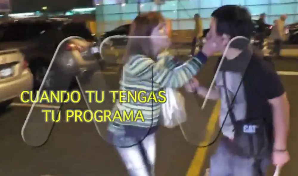 Magaly Medina desairó a un reportero que la cuestionó por ser presuntamente ser parcial. Foto: captura de ATV Magaly Medina desairó a un reportero que la cuestionó por ser presuntamente ser parcial. Foto: captura de ATV