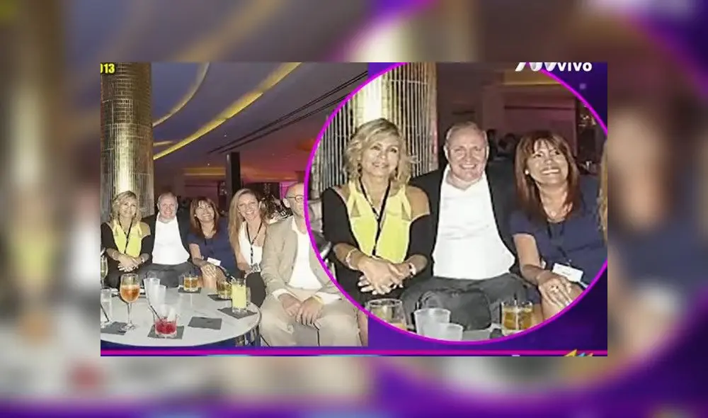 Magaly Medina y Gisela Valcárcel se reunieron en el 2013. Foto: Captura ATV