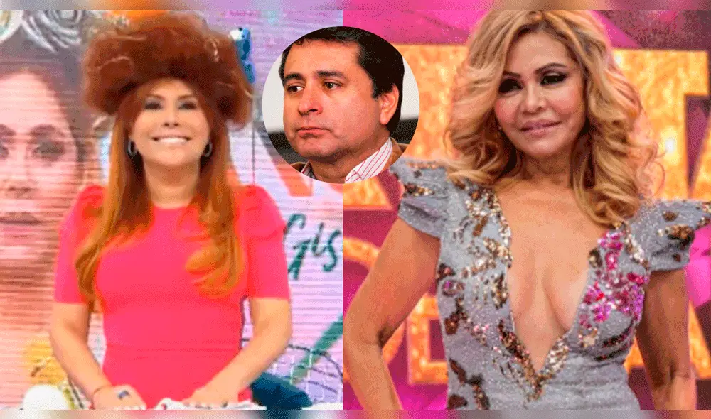 Gisela Valcárcel quiso que Alfredo Zambrano, esposo de Magaly Medina, visite su programa. Foto: composición LR/ATV/Instagram/Gisela Valcárcel
