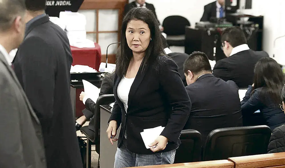 Alerta. Restricciones contra Keiko Fujimori siguen vigentes. Foto: difusión Alerta. Restricciones contra Keiko Fujimori siguen vigentes. Foto: difusión