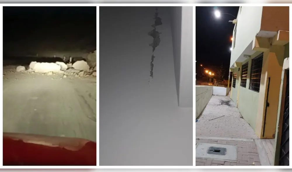 La madrugada de este miércoles se registró un sismo de 6.1 grados con epicentro en Sullana. Foto: Composición La República