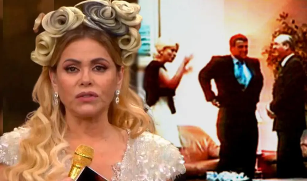 Gisela Valcárcel fue uno de los personajes famosos involucrados con Vladimiro Montesinos. Foto: Composición LR / Difusión / Captura de América