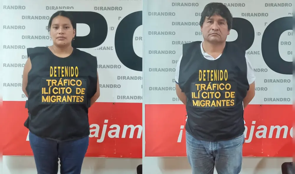 Esta organización criminal ofrecía cubrir el servicio de ingreso y tránsito por el Perú a cambio del pago de una alta suma de dinero. Foto: Dirandro Esta organización criminal ofrecía cubrir el servicio de ingreso y tránsito por el Perú a cambio del pago de una alta suma de dinero. Foto: Dirandro