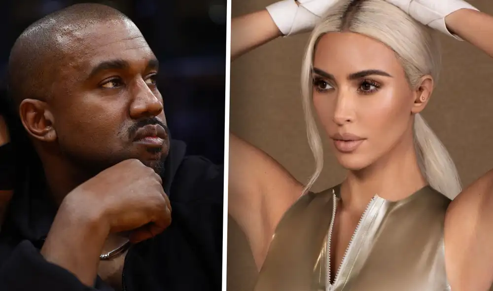 El mensaje de Kanye West a Kim Kardashian se viralizó en redes. Foto: composición AFP/Instagram El mensaje de Kanye West a Kim Kardashian se viralizó en redes. Foto: composición AFP/Instagram