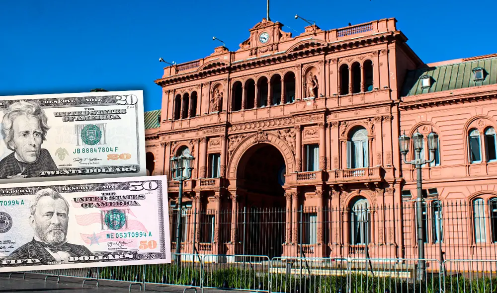El tipo de cambio del dólar en pesos argentinos tiene relación con la denominación. Foto: composición LR El tipo de cambio del dólar en pesos argentinos tiene relación con la denominación. Foto: composición LR