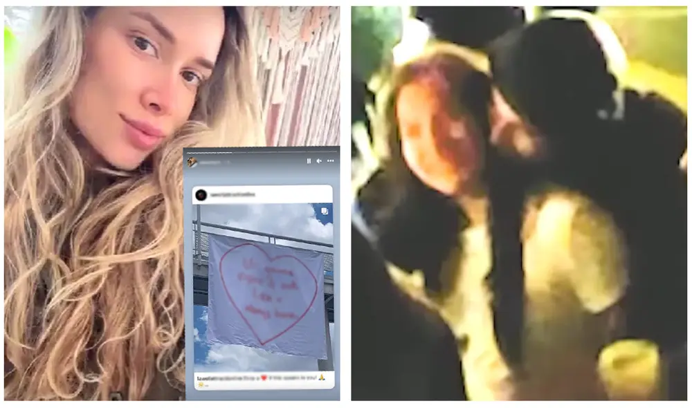 Ale Venturo compartió esta frase luego del ampay de su pareja, el 'Gato' Cuba. Foto: composición La República/Ale Venturo/Instagram/captura Willax