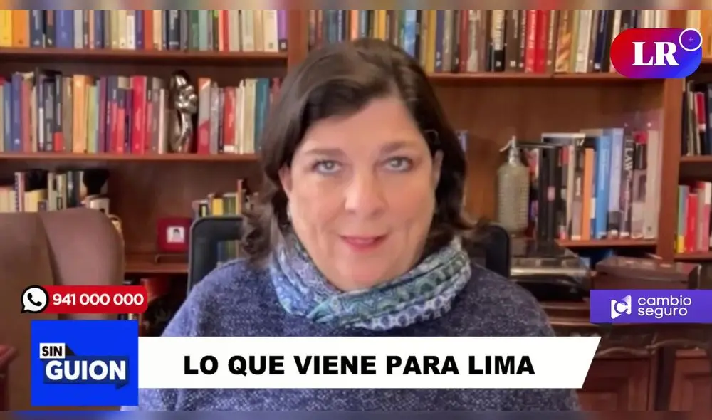 Rosa María Palacios en "Sin guion" sobre propuestas de López Aliaga. Foto: captura de YouTube Rosa María Palacios en "Sin guion" sobre propuestas de López Aliaga. Foto: captura de YouTube