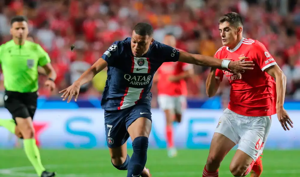 PSG se mantiene invicto en la Champions League. Foto: EFE PSG se mantiene invicto en la Champions League. Foto: EFE