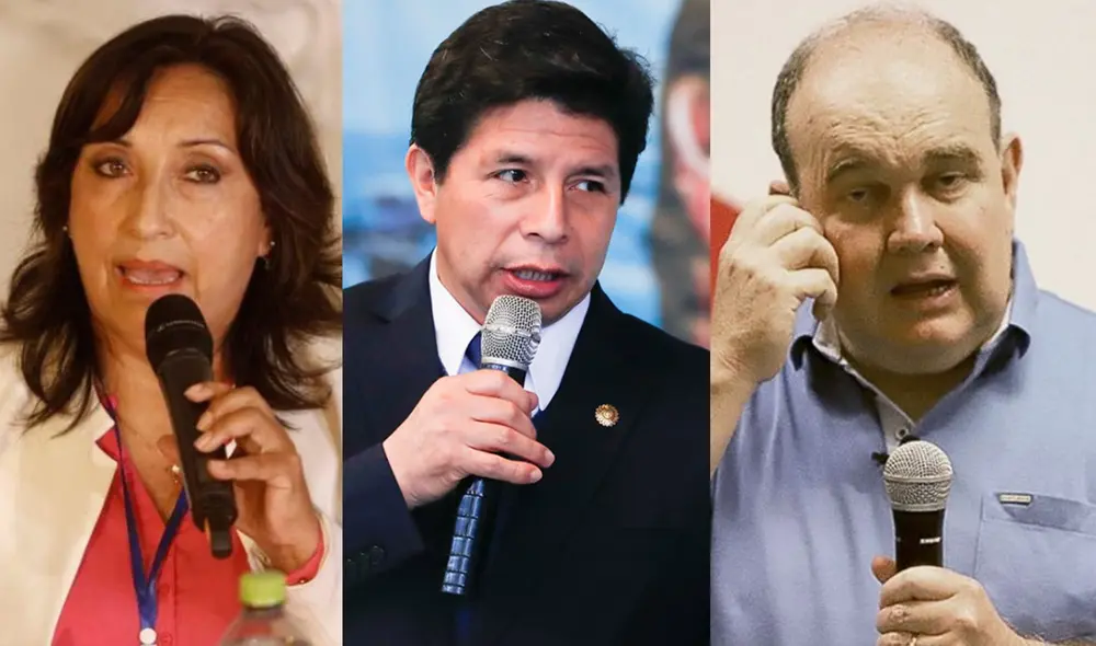 Dina Boluarte consideró que Rafael López Aliaga debería "ser un líder que convoque a un trabajo democrático y de tolerancia". Foto: presidencia/composición LR