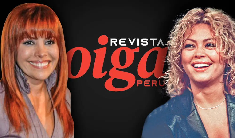 Magaly Medina criticó a Gisela Valcárcel cuando estaba en la revista Oiga. Foto: composición LR/Fabrizio Oviedo/archivo