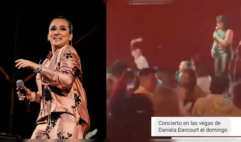 Daniela Darcourt tuvo un incidente durante su gira en Estados Unidos. Foto: composición LR/Daniela Darcourt/Instagram/Instarándula