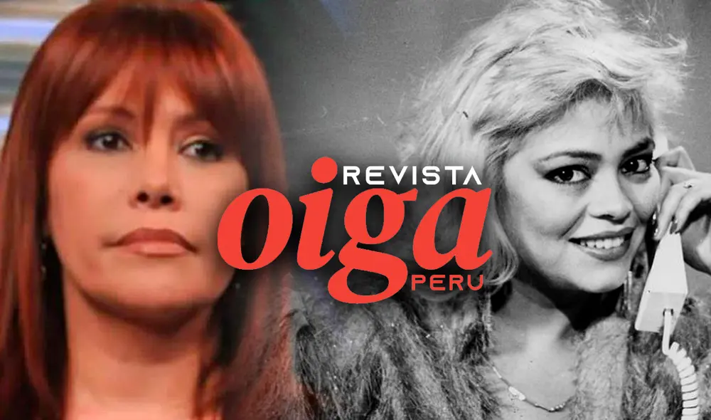 Magaly Medina hablaba sobre Gisela Valcárcel en la revista Oiga. Foto: composición LR/Fabrizio Oviedo/Archivo Magaly Medina hablaba sobre Gisela Valcárcel en la revista Oiga. Foto: composición LR/Fabrizio Oviedo/Archivo