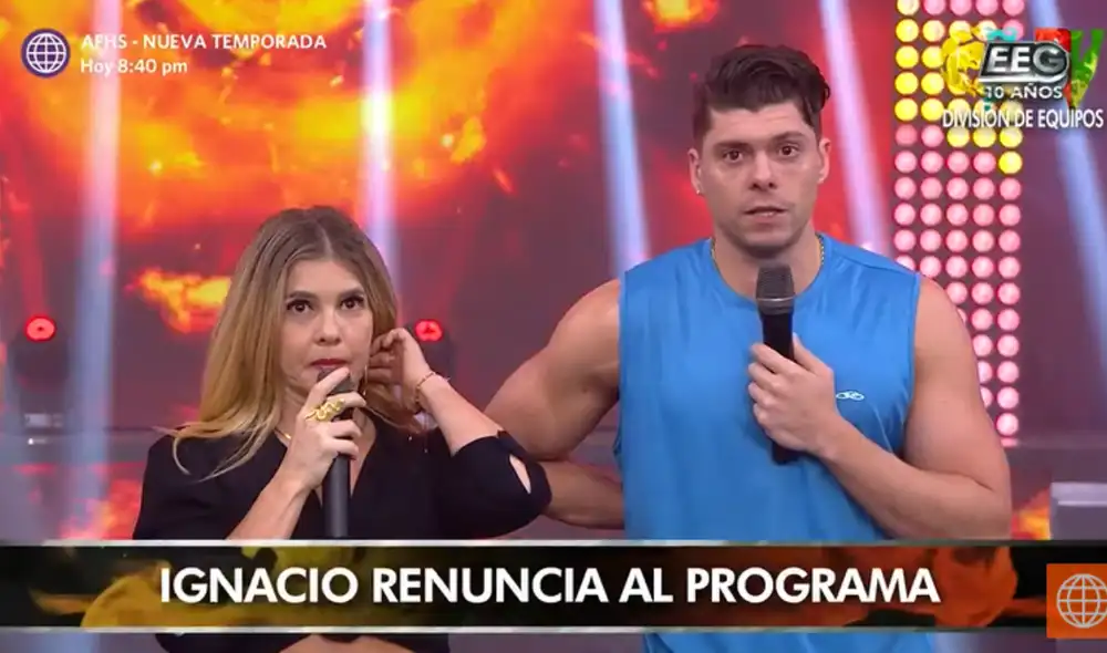 Ignacio Baladán explica por qué deja "Esto es guerra". Foto: captura de América TV Ignacio Baladán explica por qué deja "Esto es guerra". Foto: captura de América TV