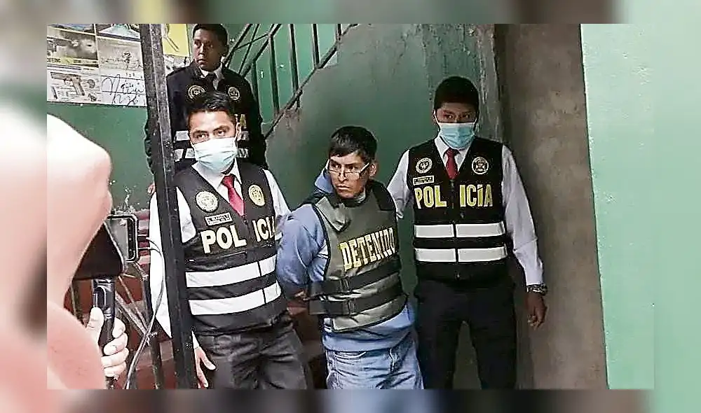 ASESINO. Yoni Iván Mendoza Amanqui, dijjo estar arrepentido. Le espera cadena perpetua.