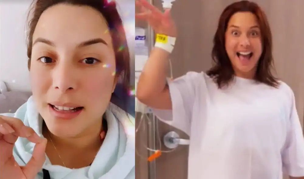 Natalia Salas emocionada por iniciar su tratamiento contra el cáncer de mama. Foto: composición LR/Natalia Salas/Instagram Natalia Salas emocionada por iniciar su tratamiento contra el cáncer de mama. Foto: composición LR/Natalia Salas/Instagram