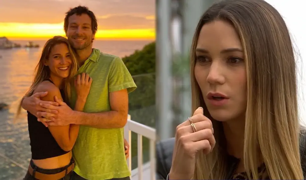Maria Grazia Gamarra interpreta a Macarena Montalván en "Al fondo hay sitio". Foto: composición LR / Instagram / captura de América Maria Grazia Gamarra interpreta a Macarena Montalván en "Al fondo hay sitio". Foto: composición LR / Instagram / captura de América