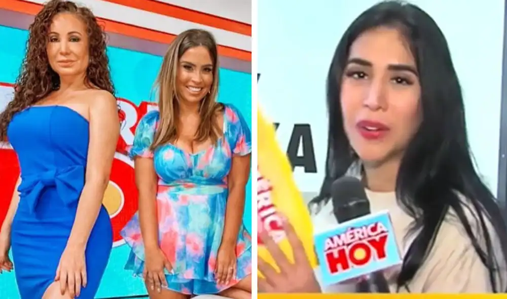 Melissa Paredes fue separada de "América hoy" tras su ampay con Anthony Aranda. Foto: captura América TV