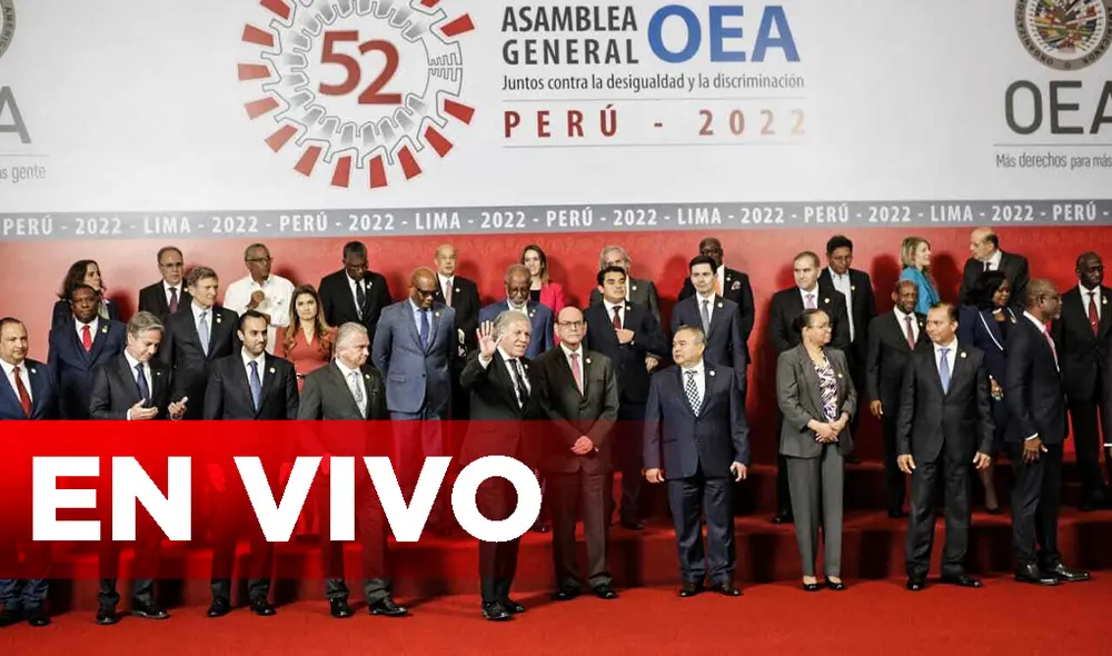 La 52° Asamblea General de la OEA se realiza en Lima. Foto: Antonio Melgarejo La 52° Asamblea General de la OEA se realiza en Lima. Foto: Antonio Melgarejo