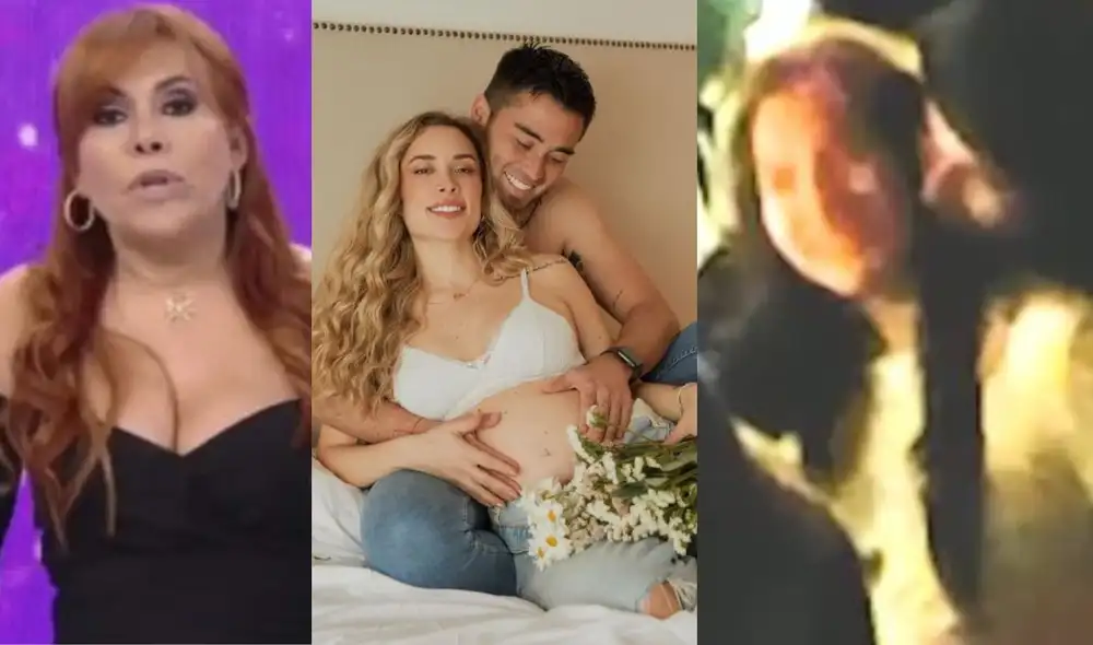 Magaly Medina le aconseja a Ale Venturo que no perdone al 'Gato' Cuba. Foto: Composición La República/Captura ATV/Ale Venturo/Instagram/Captura Willax TV